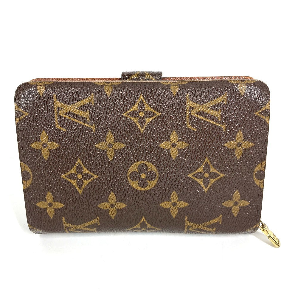 LOUIS VUITTON M61207 Monogram Portefeuille Zip Compact Wallet, Bi-fold Wallet, Monogram Canvas, Unisex, Brown
