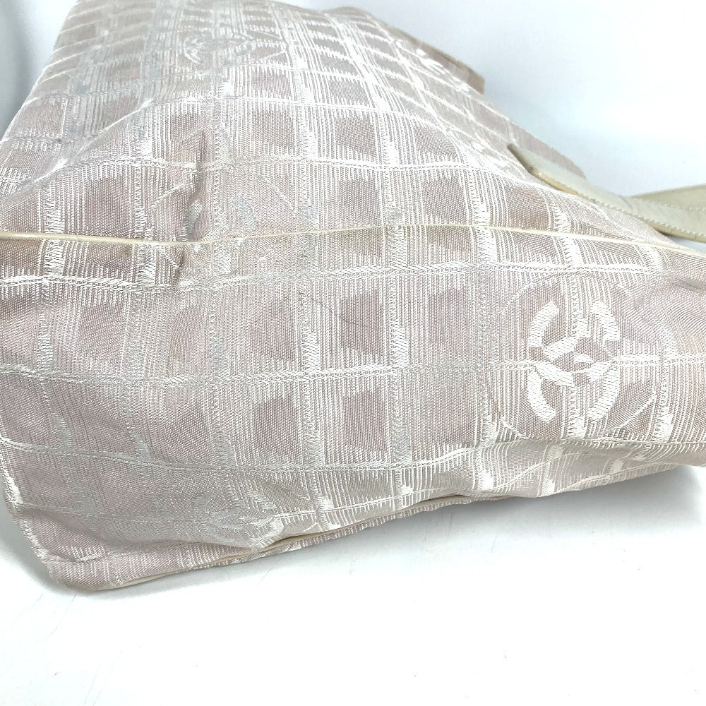 CHANEL A15991 CC ココマーク ロゴ ニュートラベルライン MM　ニュートラベルラインMM ショルダーバック カバン 肩掛け トートバッグ レザー/ナイロン ユニセックス ベージュ