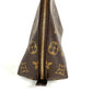 LOUIS VUITTON M47520 Monogram Trousse Demi-Lune Make-up Pouch Travel Pouch Multi-purpose Pouch Cosmetic Pouch Monogram Canvas Ladies Brown