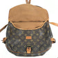 LOUIS VUITTON M42256 Monogram Saumur 30 Saumur 30 Flap Bag Shoulder Bag Monogram Canvas Unisex Brown