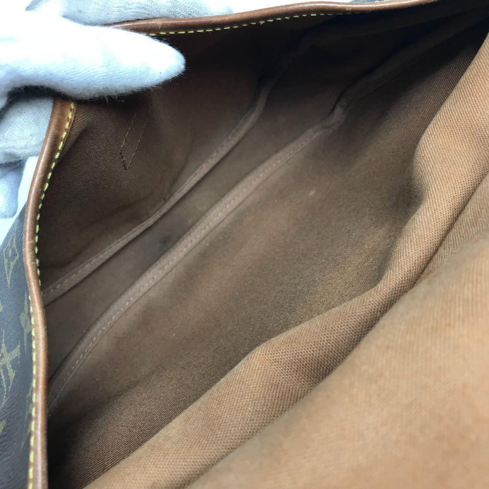 LOUIS VUITTON M42256 Monogram Saumur 30 Saumur 30 Flap Bag Shoulder Bag Monogram Canvas Unisex Brown