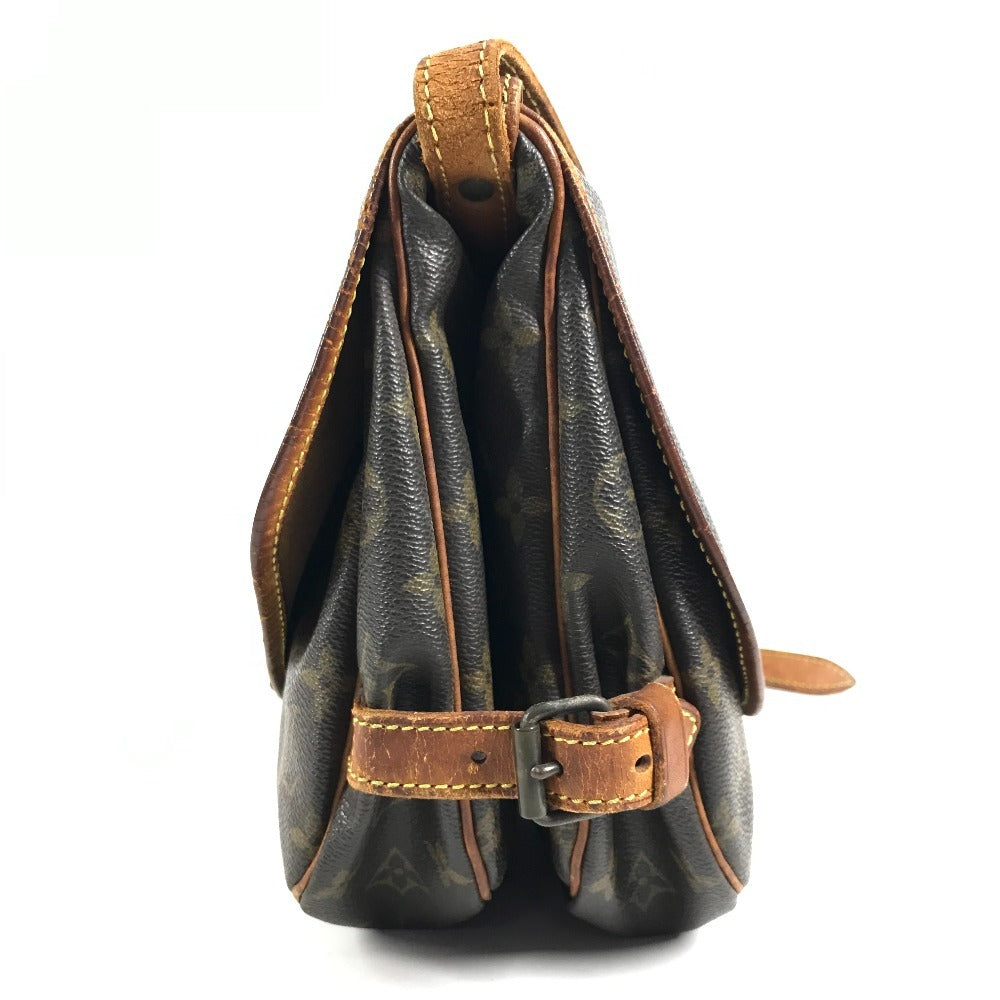 LOUIS VUITTON M42256 Monogram Saumur 30 Saumur 30 Flap Bag Shoulder Bag Monogram Canvas Unisex Brown