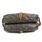 LOUIS VUITTON M42256 Monogram Saumur 30 Saumur 30 Flap Bag Shoulder Bag Monogram Canvas Unisex Brown