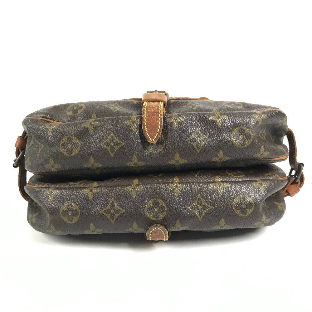 LOUIS VUITTON M42256 Monogram Saumur 30 Saumur 30 Flap Bag Shoulder Bag Monogram Canvas Unisex Brown
