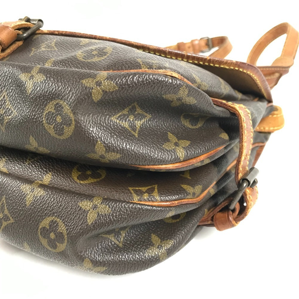 LOUIS VUITTON M42256 Monogram Saumur 30 Saumur 30 Flap Bag Shoulder Bag Monogram Canvas Unisex Brown