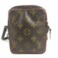 LOUIS VUITTON M45268 モノグラム ミニダヌーブ ミニ ダヌーブ 旧型 カバン 肩掛け ポシェット ショルダーバッグ モノグラムキャンバス ユニセックス ブラウン