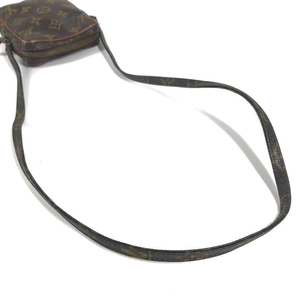 LOUIS VUITTON M45268 モノグラム ミニダヌーブ ミニ ダヌーブ 旧型 カバン 肩掛け ポシェット ショルダーバッグ モノグラムキャンバス ユニセックス ブラウン