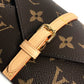 LOUIS VUITTON GI0477 モノグラム エテュイ6 パイユ ストロー6つ&ポーチセット インテリア カトラリー マドラー ストローホルダー オブジェ GP ユニセックス ブラウン