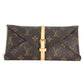 LOUIS VUITTON GI0477 モノグラム エテュイ6 パイユ ストロー6つ&ポーチセット インテリア カトラリー マドラー ストローホルダー オブジェ GP ユニセックス ブラウン