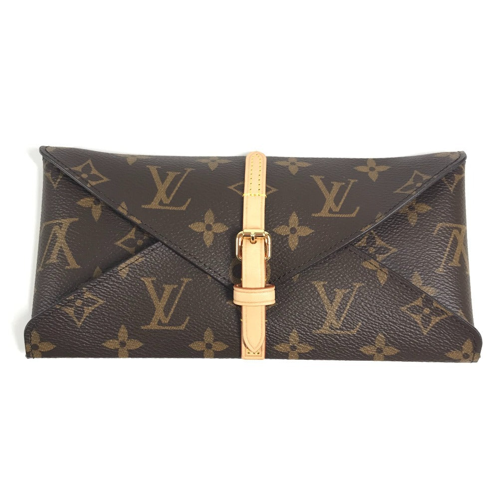 LOUIS VUITTON GI0477 モノグラム エテュイ6 パイユ ストロー6つ&ポーチセット インテリア カトラリー マドラー ストローホルダー オブジェ GP ユニセックス ブラウン