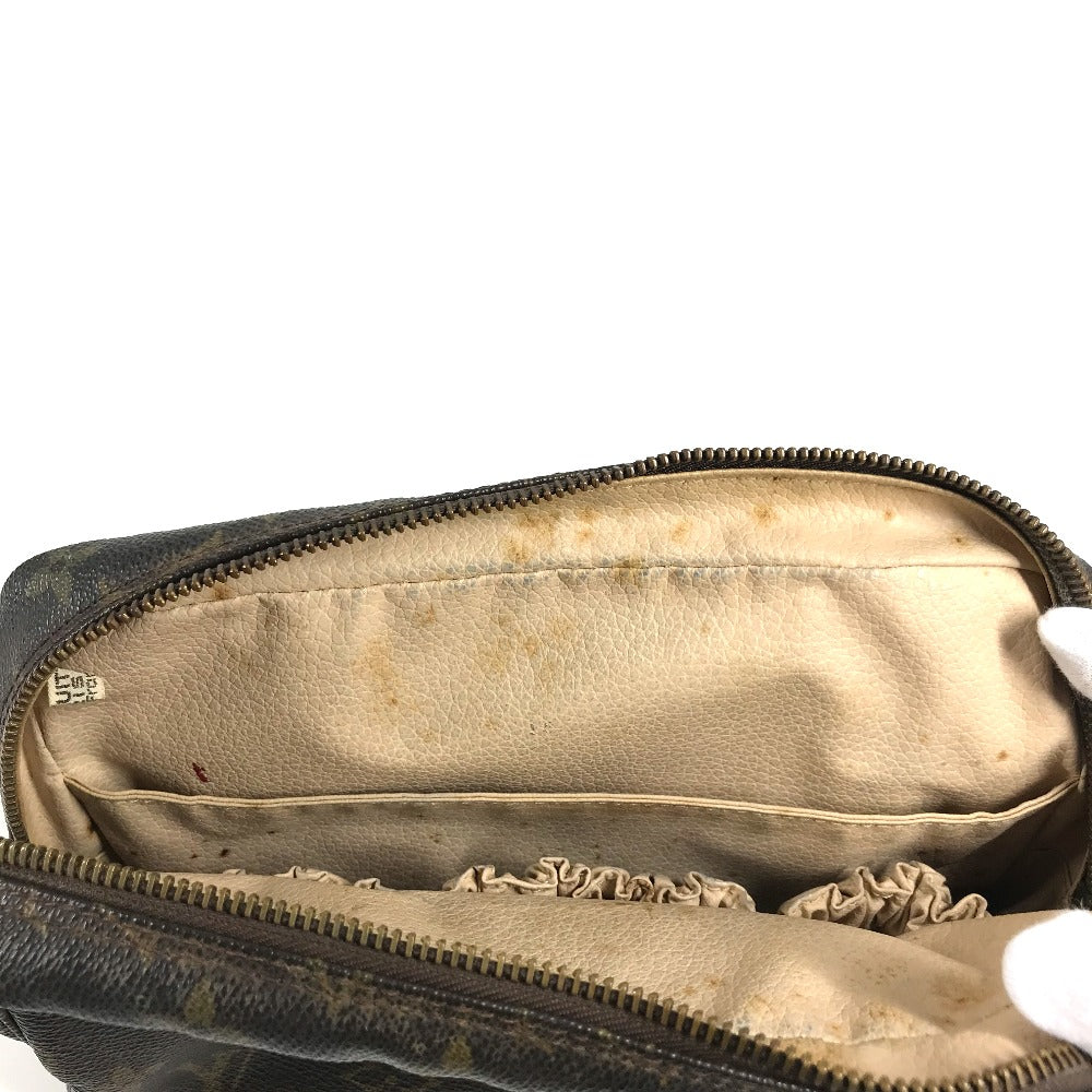 LOUIS VUITTON M47524 モノグラム トゥルーストワレット23 トゥルーストワレット 23 メイクポーチ 化粧ポーチ クラッチバッグ セカンドバッグ 化粧ポーチ モノグラムキャンバス ユニセックス ブラウン
