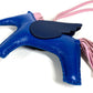 HERMES 馬 キーホルダー シュバル ロデオ ペガサス MM ロデオペガサスMM バッグチャーム チャーム アニョーミロ ユニセックス ブルー