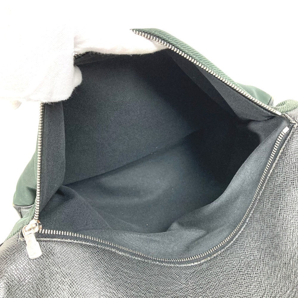 LOUIS VUITTON M30162 タイガ デルスー カバン フラップ 斜め掛け メッセンジャーバッグ ショルダーバッグ タイガレザー ユニセックス カーキ