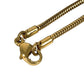 HERMES アクセサリー セリエ ロゴ ウッドボール チェーンネックレス ペンダント アクセサリー ネックレス ウッド ユニセックス ブラウン