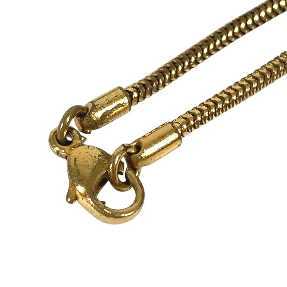 HERMES アクセサリー セリエ ロゴ ウッドボール チェーンネックレス ペンダント アクセサリー ネックレス ウッド ユニセックス ブラウン