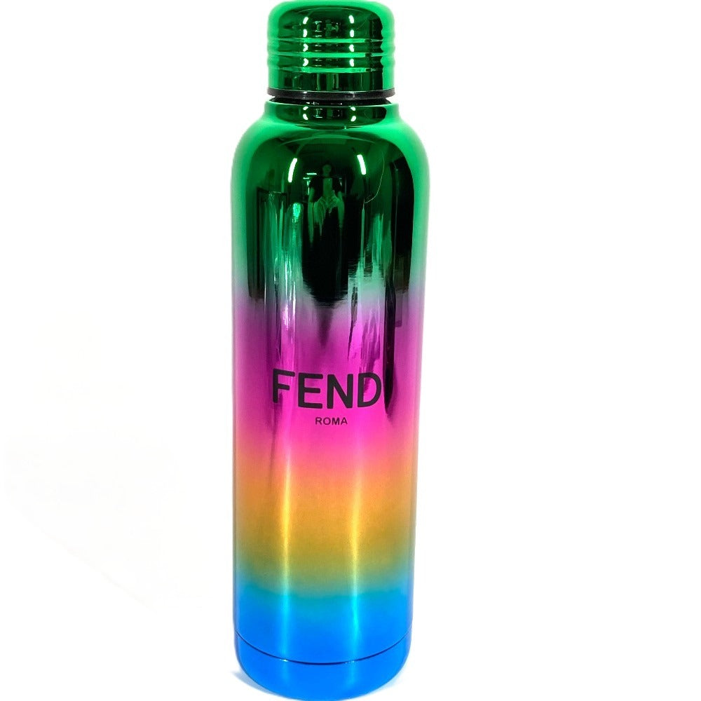FENDI 非売品 ノベルティ ロゴ 水筒 ウォーターボトル インテリア タンブラー アルミ ユニセックス マルチカラー