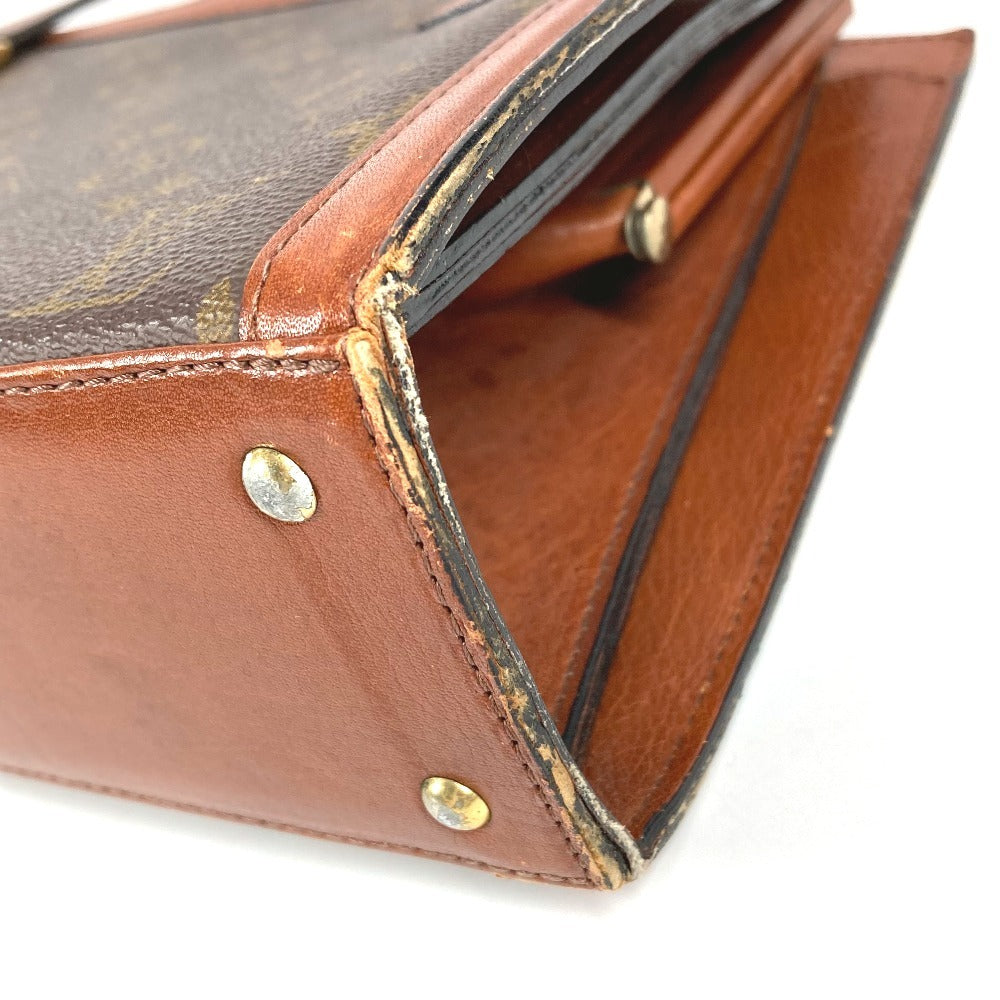 LOUIS VUITTON モノグラム ヴィンテージ サック バヴォレ サックバヴォレ がま口 カバン ショルダーバッグ 肩掛け ハンドバッグ モノグラムキャンバス ユニセックス ブラウン