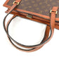 LOUIS VUITTON モノグラム ヴィンテージ サック バヴォレ サックバヴォレ がま口 カバン ショルダーバッグ 肩掛け ハンドバッグ モノグラムキャンバス ユニセックス ブラウン