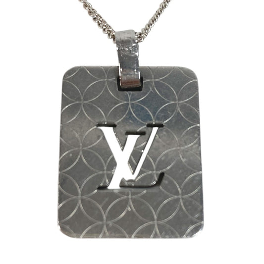 LOUIS VUITTON M66113 アクセサリー パンダンティフ シャンゼリゼ PM チェーンネックレス ペンダント ネックレス SS メンズ シルバー