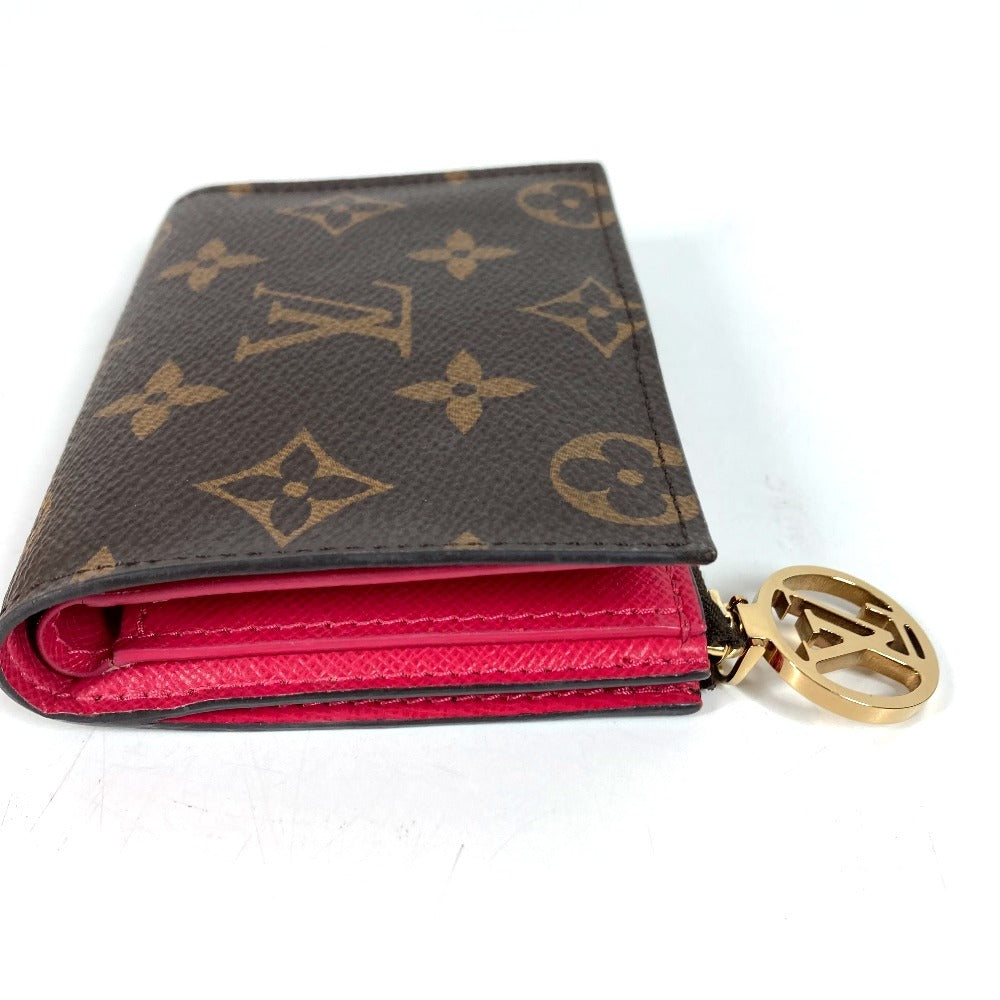 LOUIS VUITTON M11380 モノグラム ポルトフォイユ リサ ポルトフォイユリサ コンパクトウォレット 2つ折り 2つ折り財布 モノグラムキャンバス ユニセックス グレナード ブラウン
