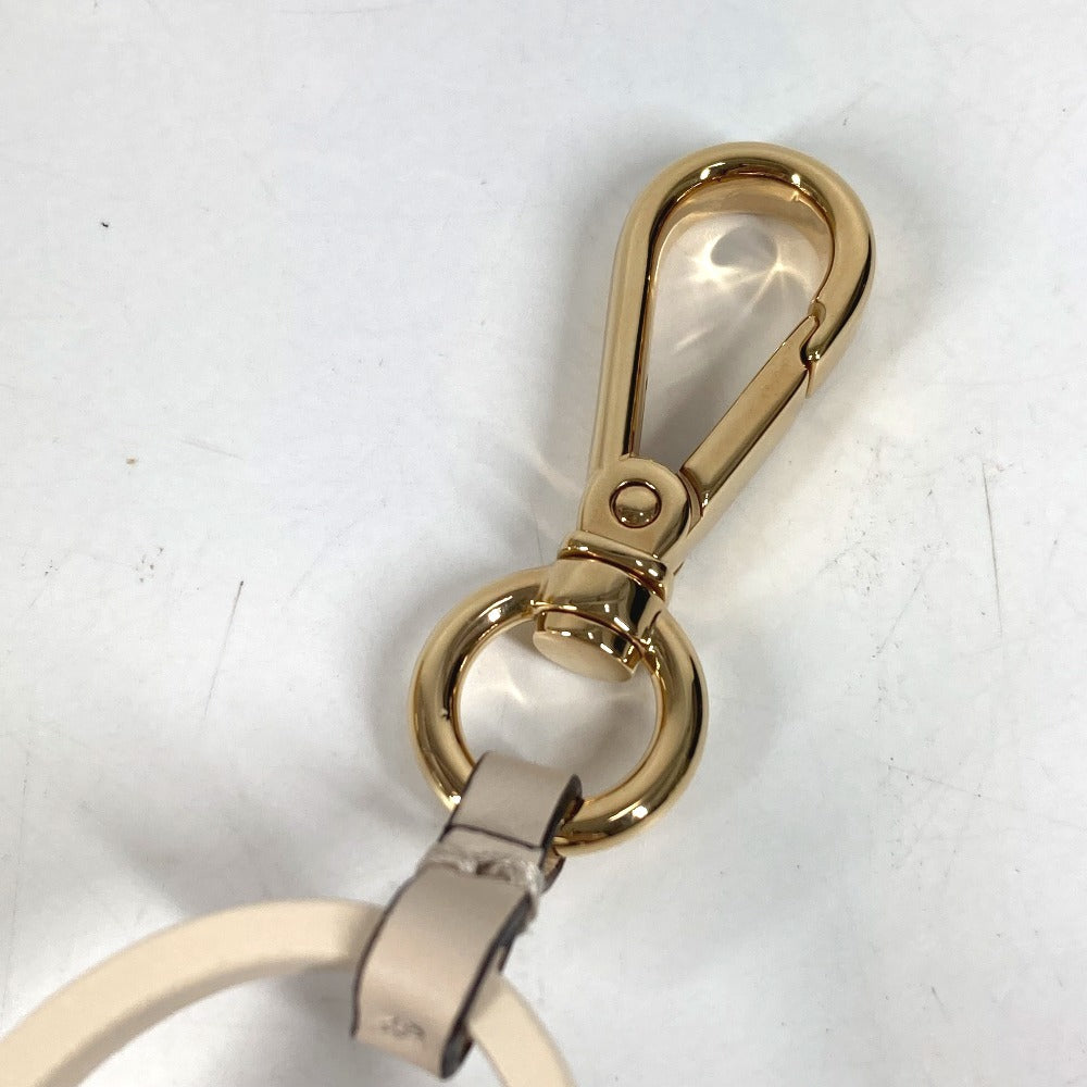 FENDI パフュームケース バッグチャーム キーホルダー ペルケノ オーデパルファム ミニチュアホルダーチャーム ミニ 香水ケース 香水入れ 香水つき 小物入れ レザー ユニセックス カメリア ベージュ