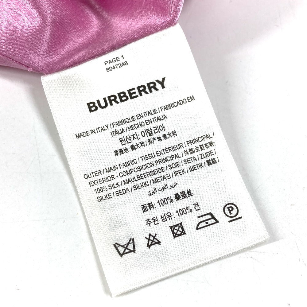BURBERRY 8047248 Cape Sleeve Silk Dress アパレル ドレス ワンピース シルク レディース ピンク