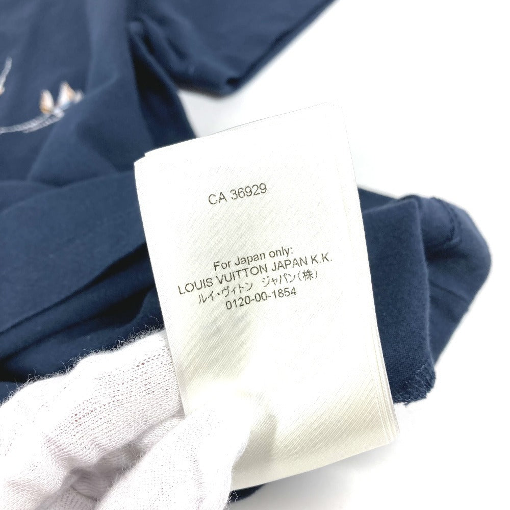 LOUIS VUITTON トップス アパレル 半袖 LVロゴ 2025年モデル RM252MM 半袖Ｔシャツ コットン メンズ ネイビー