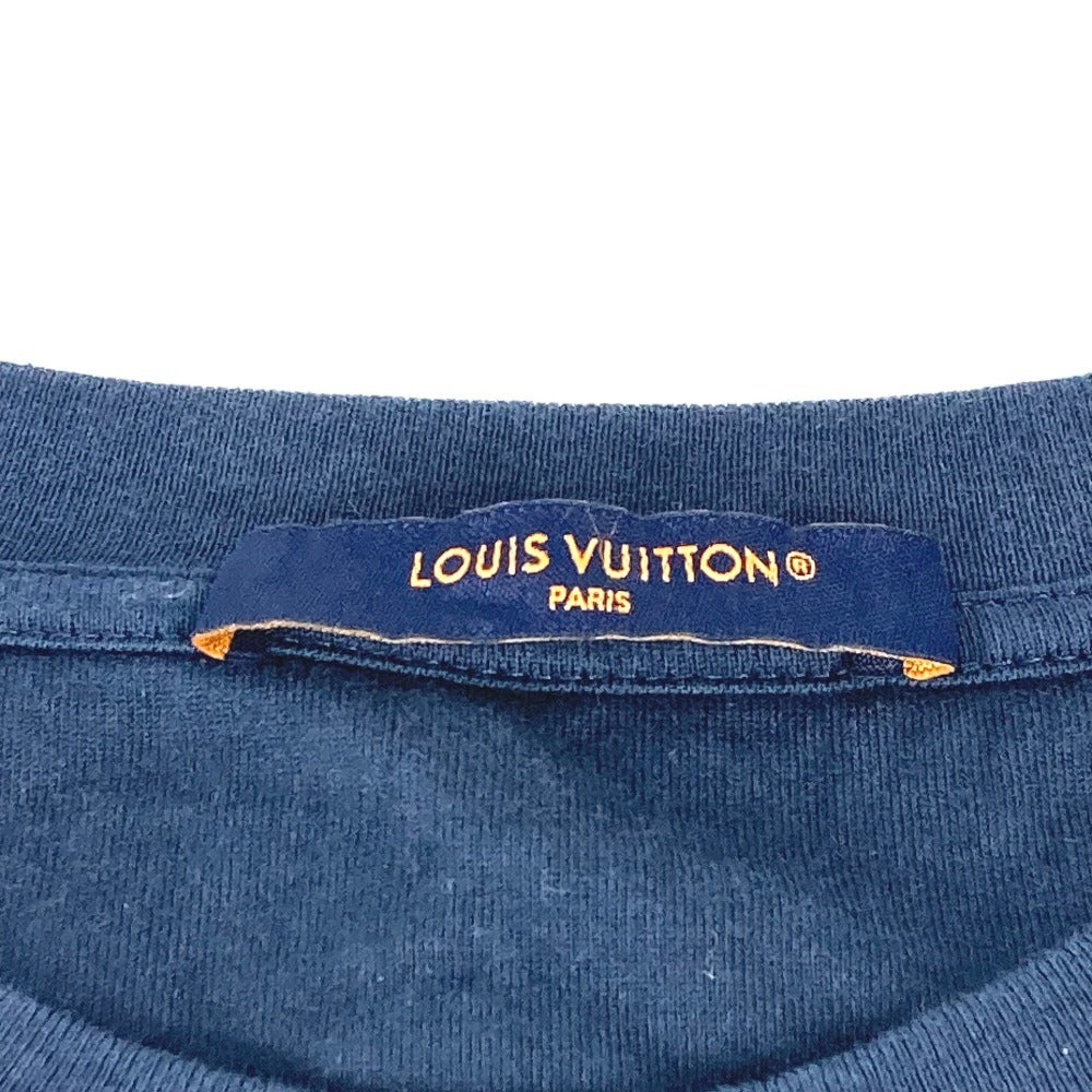 LOUIS VUITTON トップス アパレル 半袖 LVロゴ 2025年モデル RM252MM 半袖Ｔシャツ コットン メンズ ネイビー