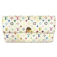LOUIS VUITTON M93532 モノグラムマルチカラー ポルトフォイユ サラ 2つ折り 財布 ロングウォレット 長財布 モノグラムマルチカラーキャンバス ユニセックス ブロン ホワイト