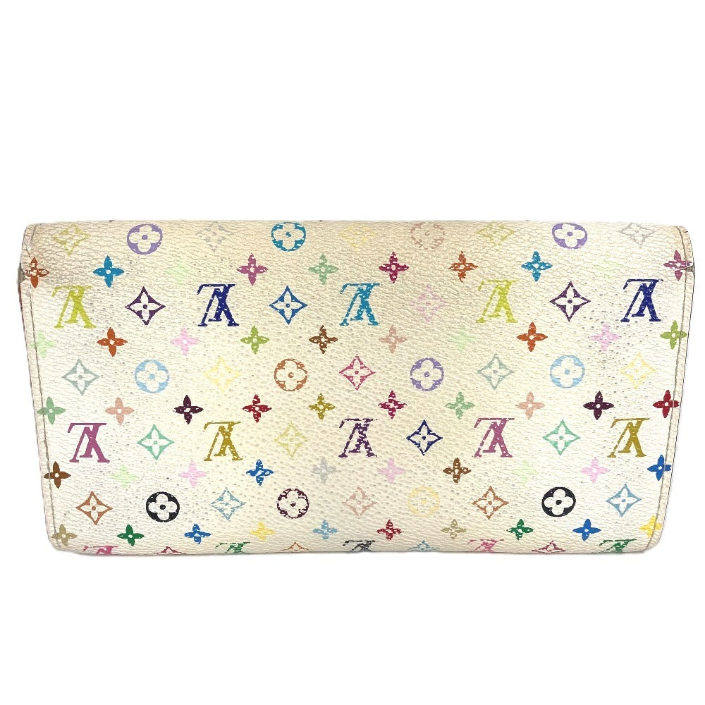 LOUIS VUITTON M93532 モノグラムマルチカラー ポルトフォイユ サラ 2つ折り 財布 ロングウォレット 長財布 モノグラムマルチカラーキャンバス ユニセックス ブロン ホワイト