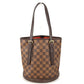 LOUIS VUITTON N42240 ダミエ マレ カバン ばけつ 肩掛け トートバッグ ショルダーバッグ ダミエキャンバス ユニセックス エベヌ ブラウン