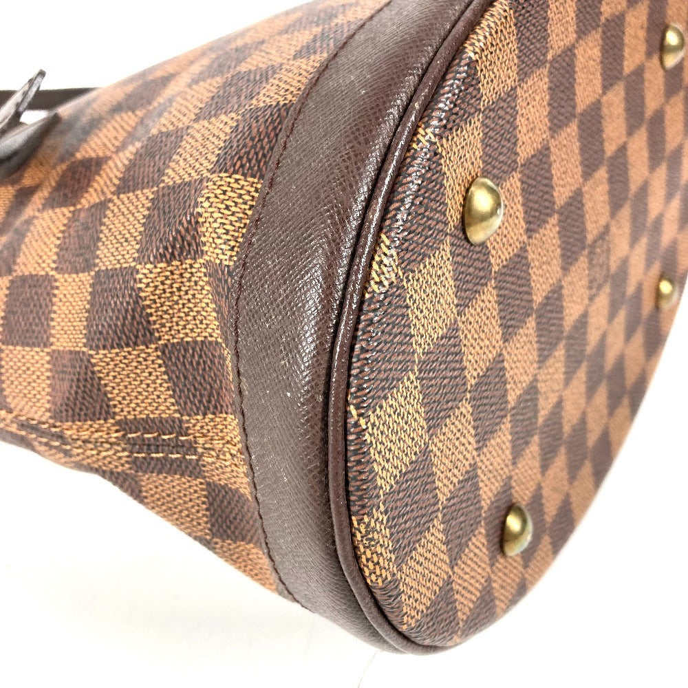 LOUIS VUITTON N42240 ダミエ マレ カバン ばけつ 肩掛け トートバッグ ショルダーバッグ ダミエキャンバス ユニセックス エベヌ ブラウン