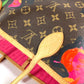LOUIS VUITTON M48613 モノグラム ローズ 薔薇 ネヴァーフルMM ネヴァーフル MM ショルダーバッグ 肩掛け トートバッグ モノグラムキャンバス レディース ブラウン