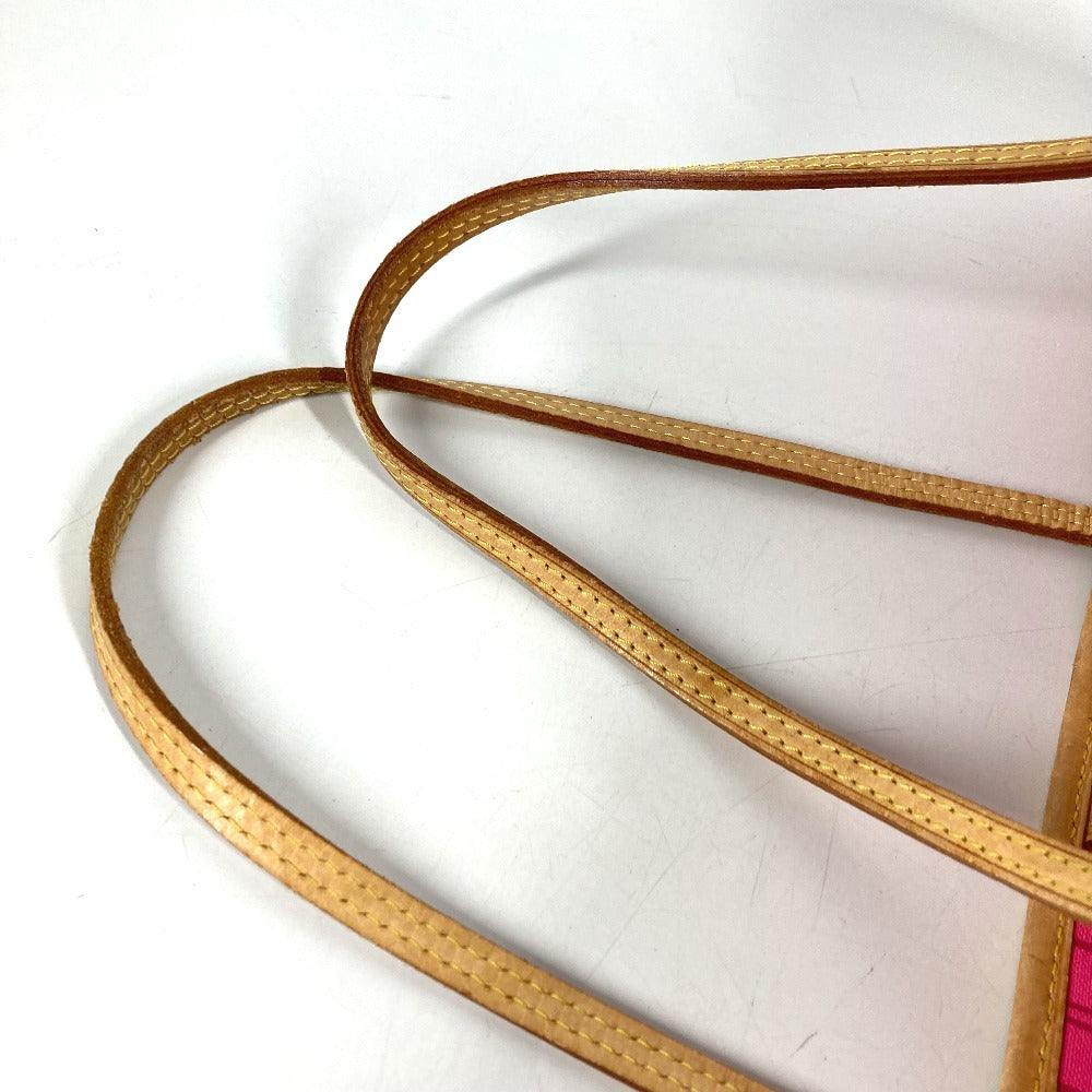 LOUIS VUITTON M48613 モノグラム ローズ 薔薇 ネヴァーフルMM ネヴァーフル MM ショルダーバッグ 肩掛け トートバッグ モノグラムキャンバス レディース ブラウン