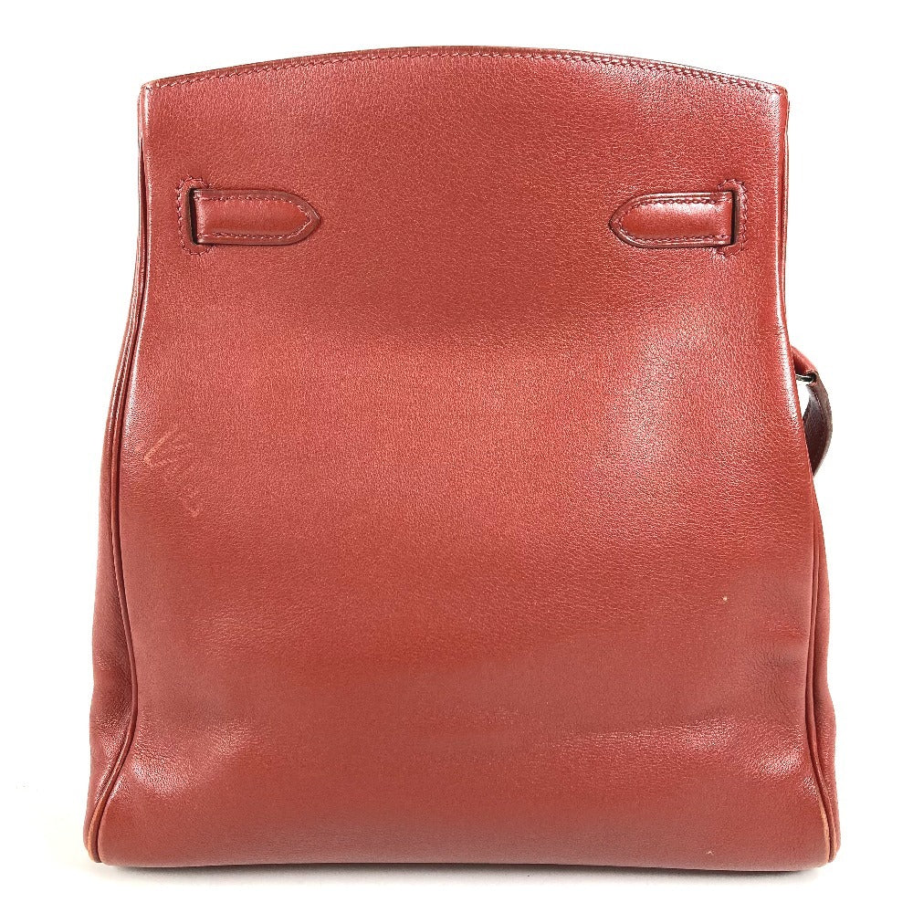 HERMES ヴィンテージ ケリースポーツMM ケリースポーツ MM 肩掛け カバン ショルダーバッグ レザー レディース ブラウン