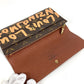 LOUIS VUITTON M92190 旧モノグラムグラフィティ ポシェットポルトモネクレディ 2つ折り ロングウォレット 長財布 モノグラムグラフィティキャンバス ユニセックス オレンジ