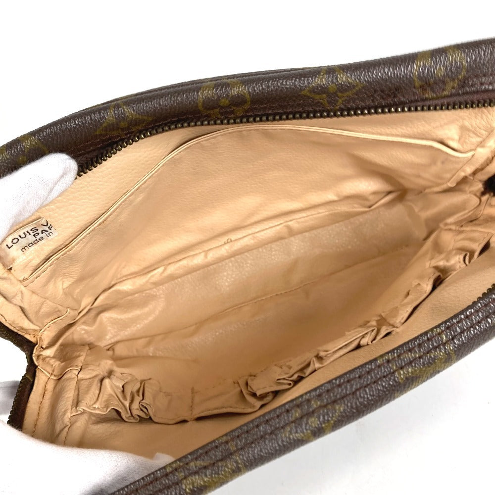 LOUIS VUITTON M47524 モノグラム トゥルーストワレット23 トゥルーストワレット 23 メイクポーチ 化粧ポーチ クラッチバッグ セカンドバッグ 化粧ポーチ モノグラムキャンバス ユニセックス ブラウン