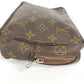 LOUIS VUITTON M47524 モノグラム トゥルーストワレット23 トゥルーストワレット 23 メイクポーチ 化粧ポーチ クラッチバッグ セカンドバッグ 化粧ポーチ モノグラムキャンバス ユニセックス ブラウン