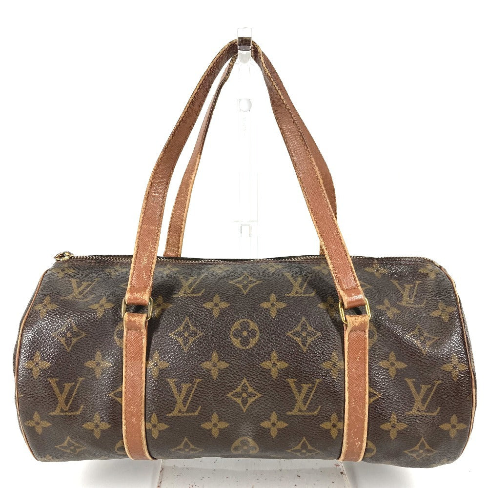 LOUIS VUITTON M51365 モノグラム パピヨン30 パピヨン 30 肩掛け ショルダーバッグ 筒形 ハンドバッグ モノグラムキャンバス ユニセックス ブラウン