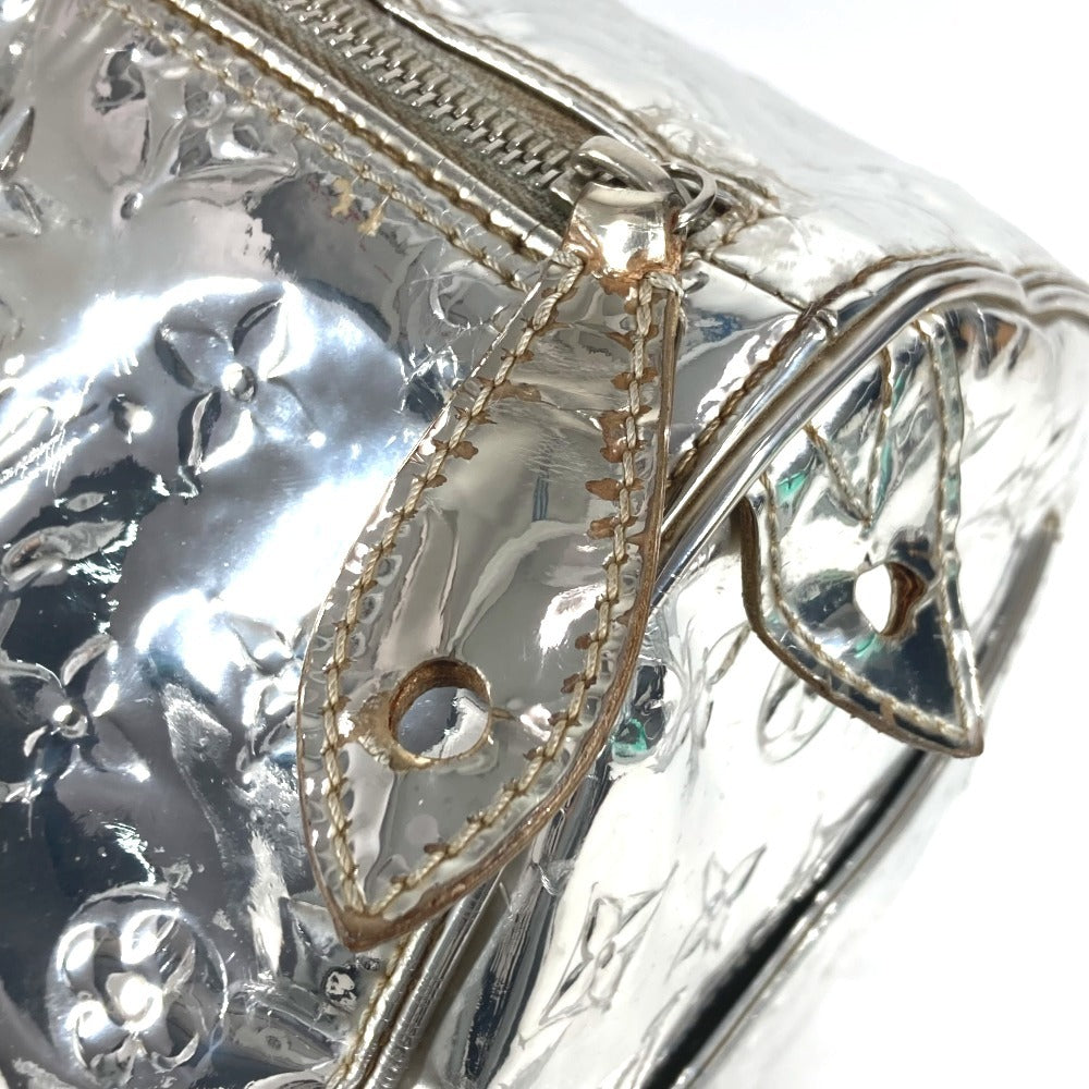 LOUIS VUITTON M95786 モノグラムミロワール スピーディ35 スピーディ 35 カバン ミニボストンバッグ ハンドバッグ レザー ユニセックス アルジャン シルバー
