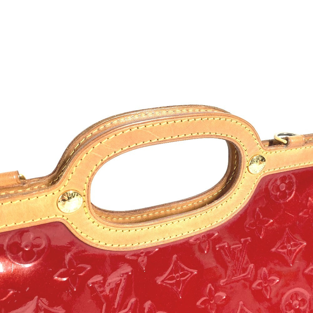 LOUIS VUITTON M91987 モノグラムヴェルニ ロクスバリードライブ ロクスバリー ドライブ カバン ハンドバッグ モノグラムヴェルニキャンバス レディース ポムダムール レッド