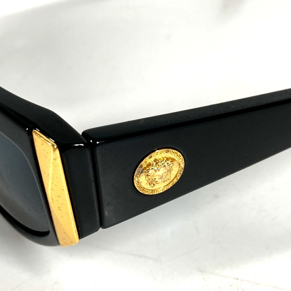VERSACE MOD389 ヴィンテージ メデゥーサ ロゴ めがね メガネ アイウェア 眼鏡 サングラス プラスチック ユニセックス ブラック