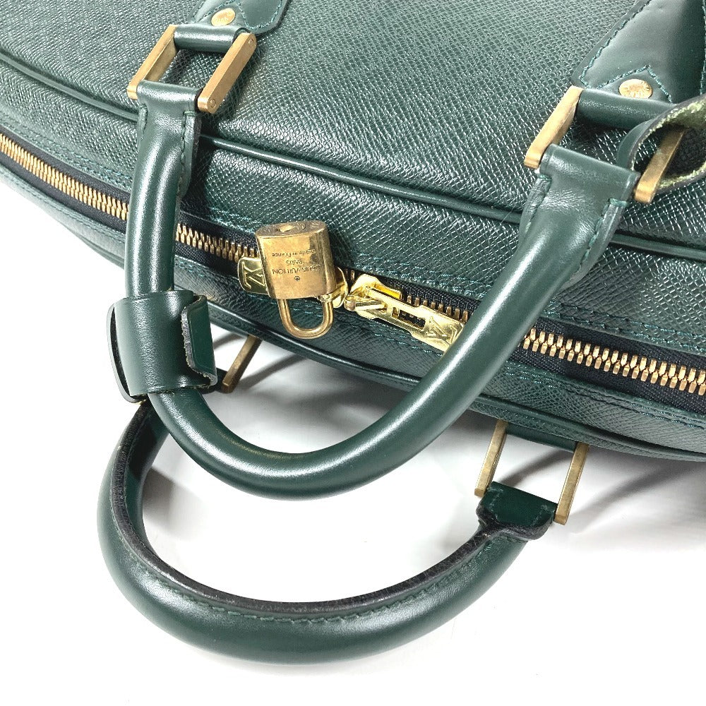LOUIS VUITTON M30104 タイガ エランガアンポッシュ カバン 旅行バッグ トラベルバッグ ボストンバッグ タイガレザー ユニセックス エピセア グリーン