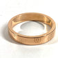 CARTIER K18 金 18K ハッピーバースデー ロゴ アクセサリー ジュエリー リング・指輪 Au750 レディース ピンクゴールド