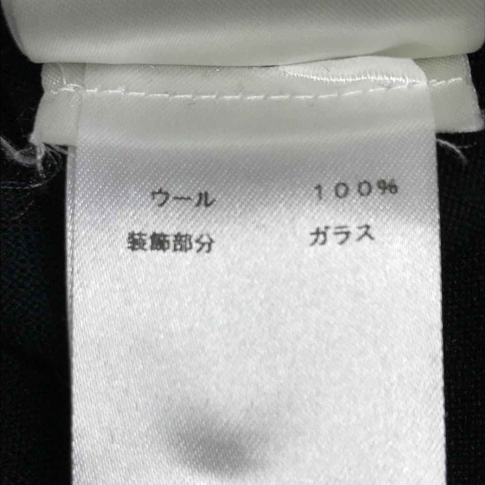 LOUIS VUITTON 不明 スウェット アパレル 長袖 トップス ロゴ ストーン ロンT シャツ RM241M ロングＴシャツ ウール メンズ ブラック