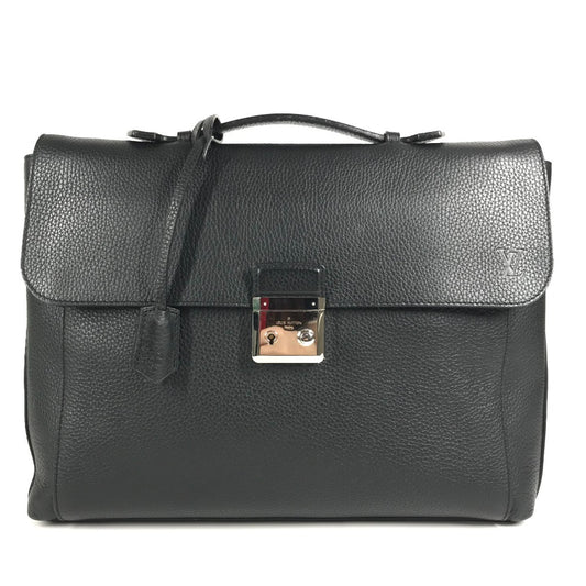 LOUIS VUITTON M56014 トリヨン ドリアン カバン 書類バッグ ブリーフケース ハンドバッグ ビジネスバッグ トリヨンレザー ユニセックス ブラック