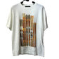 LOUIS VUITTON 1AGK27 LV スラロームスキーヤー 刺繍 プリントコットンTシャツ アパレル 半袖 トップス RM251M 半袖Ｔシャツ コットン メンズ ホワイト