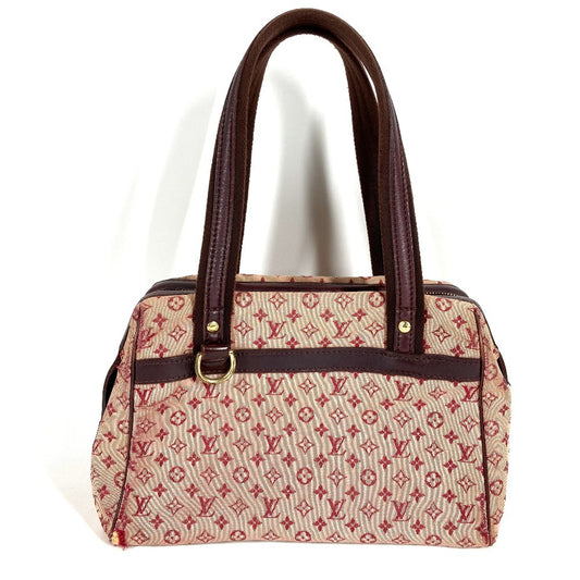 LOUIS VUITTON M92216 モノグラムミニ ジョセフィーヌ PM ジョセフィーヌPM カバン ミニボストンバッグ ハンドバッグ モノグラムキャンバス レディース スリーズ レッド