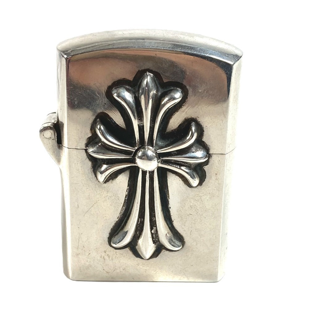 CHROME HEARTS Zippo Logo cross Smoking accessories, cigarette smoke, interior decor Lighter Metal Silver Used