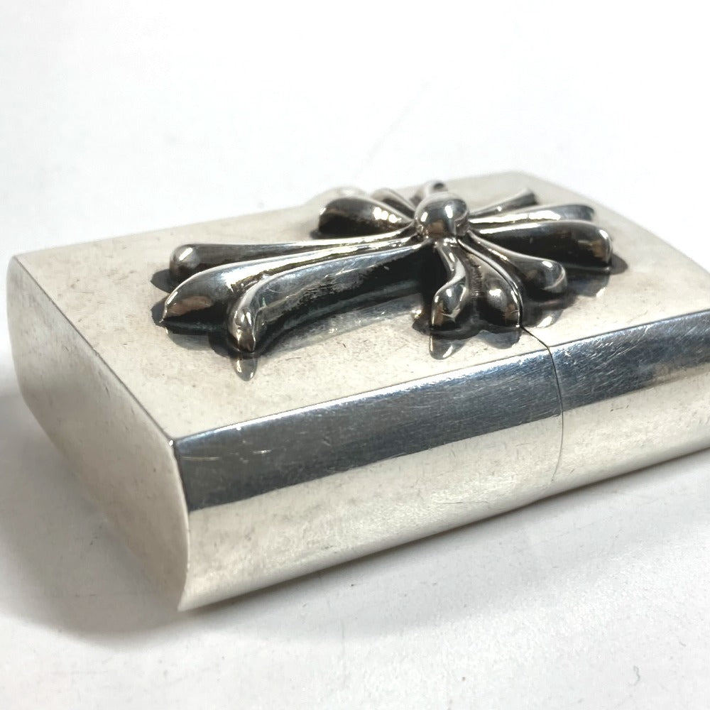 CHROME HEARTS Zippo Logo cross Smoking accessories, cigarette smoke, interior decor Lighter Metal Silver Used
